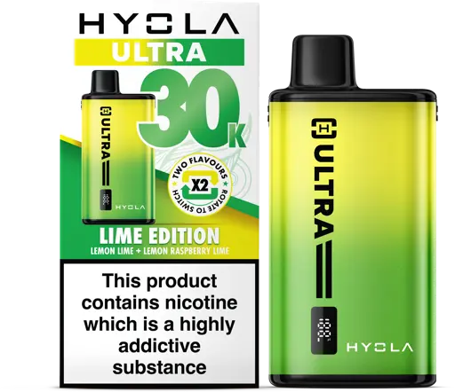 Hyola Ultra 30K Prefilled Vape Kit Lime Edition