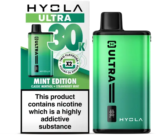 Hyola Ultra 30K Prefilled Vape Kit Mint Edition