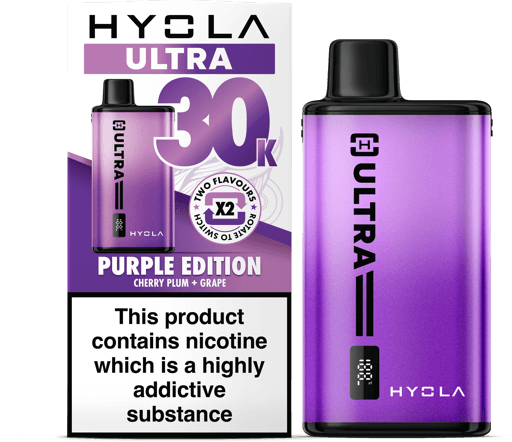 Hyola Ultra 30K Prefilled Vape Kit Purple Edition