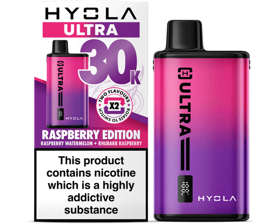 Hyola Ultra 30K Prefilled Vape Kit Raspberry Edition