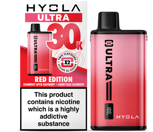 Hyola Ultra 30K Prefilled Vape Kit Red Edition