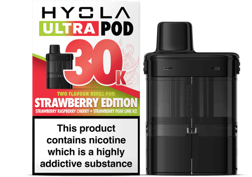 Hyola Ultra 30k Prefilled Pods Strawberry Edition