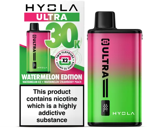 Hyola Ultra 30K Prefilled Vape Kit Watermelon Edition
