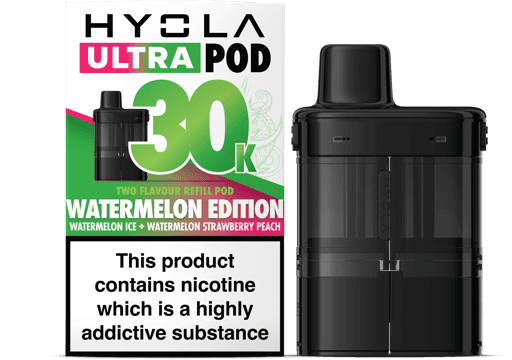Hyola Ultra 30k Prefilled Pods Watermelon Edition