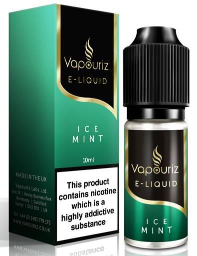 Vapouriz Premium E-liquids Ice Mint 18mg