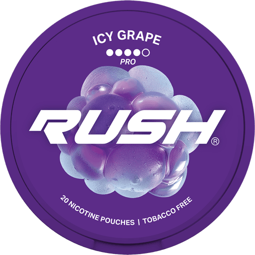 Rush Nicotine Pouches Icy Grape 16mg