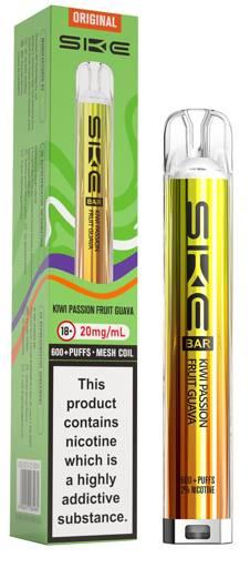 SKE Bar 600 Prefilled Pod Kit Kiwi Passion Fruit Guava