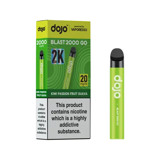 Vaporesso Dojo Blast 2000 Go Prefilled Pod Kit Kiwi Passion Fruit Guava
