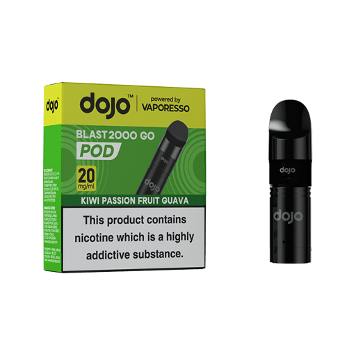 Vaporesso Dojo Blast 2000 Go Prefilled Pods Kiwi Passion Fruit Guava