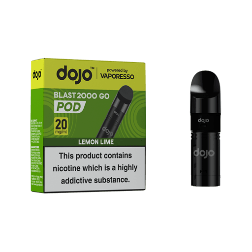 Vaporesso Dojo Blast 2000 Go Prefilled Pods Lemon Lime