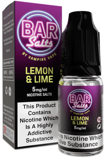 Vampire Vape Bar Salts Lemon & Lime 5mg