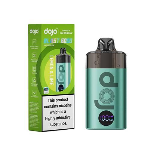 Vaporesso Dojo Blast 6000 Prefilled Pod Vape Kit Lemon & Lime 20mg kit