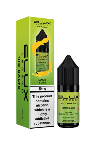 Elux Legend Nic Salt E-liquid Lemon Lime 10mg