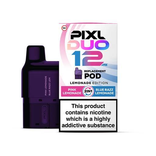 PIXL Duo 12 Prefilled Vape Pods Lemonade Edition