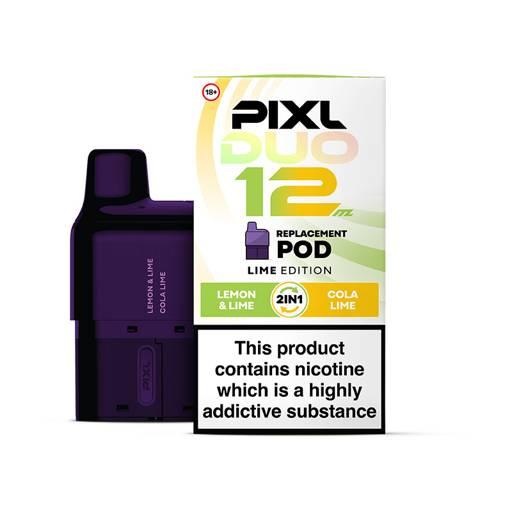 PIXL Duo 12 Prefilled Vape Pods Lime Edition