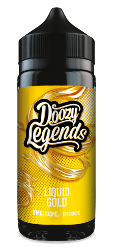 Doozy Legends Shortfill E-Liquids Liquid Gold 100ml