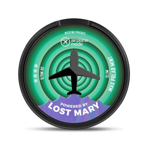 Lost Mary Airplane Mode Nicotine Pouches Max Polar Mint 20mg