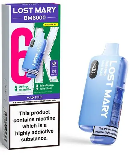 Lost Mary BM6000 Prefilled Pod Kit Mad Blue