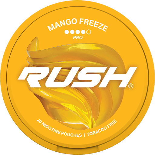 Rush Nicotine Pouches Mango Freeze 16mg