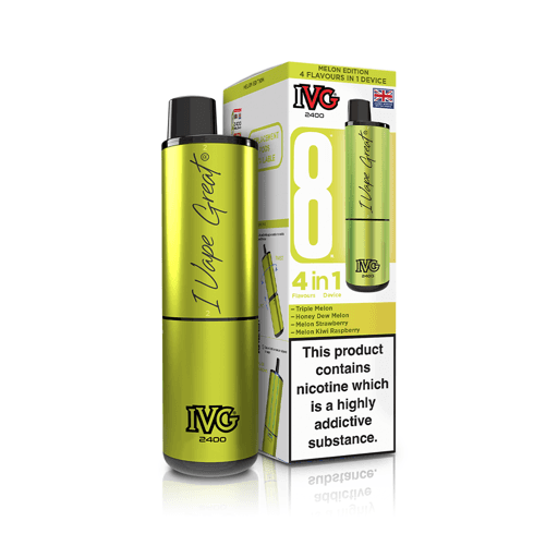 IVG 2400 Prefilled Pod Vape Kit Melon Edition