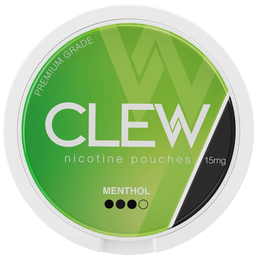 Clew Nicotine Pouches Menthol 15mg