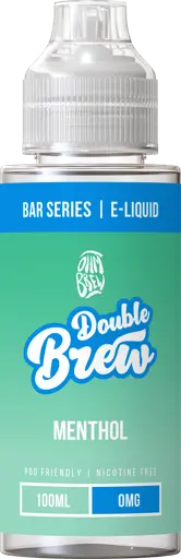 Ohm Brew Double Brew Bar Series Shortfills Menthol