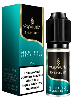 Vapouriz Premium E-liquids Menthol Special Blend 0mg