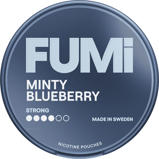 FUMi Nicotine Pouches Minty Blueberry 8mg (4/6)