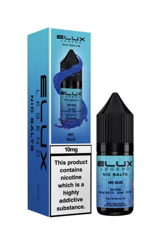 Elux Legend Nic Salt E-liquid Mr Blue 10mg