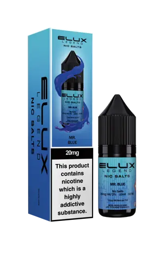 Elux Legend Nic Salt E-liquid Mr Blue 20mg