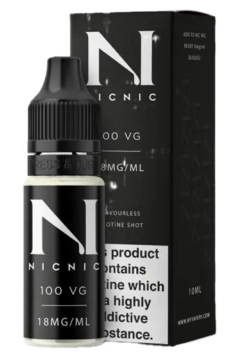 Nic Nic Nicotine Shot 18mg 100VG Nicotine Shot