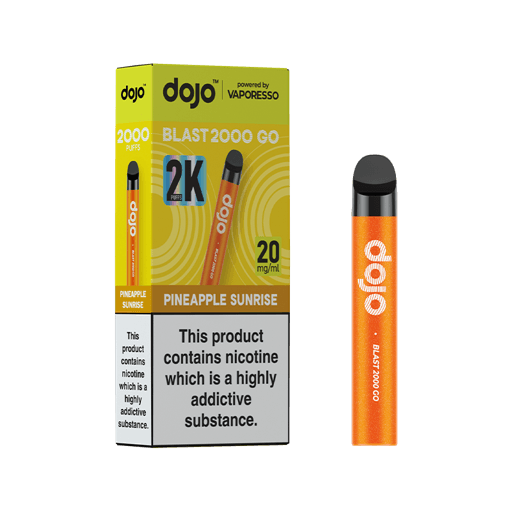 Vaporesso Dojo Blast 2000 Go Prefilled Pod Kit Pineapple Ice