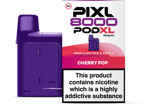 PIXL 8000 Prefilled Replacement Pods Cherry Pop