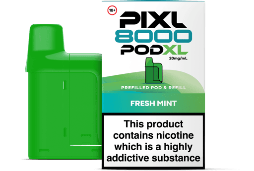 PIXL 8000 Prefilled Replacement Pods Fresh Mint