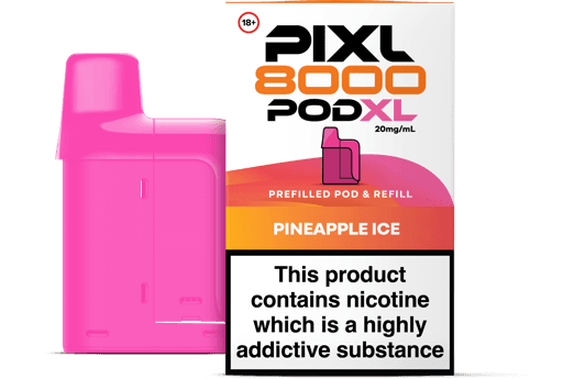 PIXL 8000 Prefilled Replacement Pods Pineapple Ice
