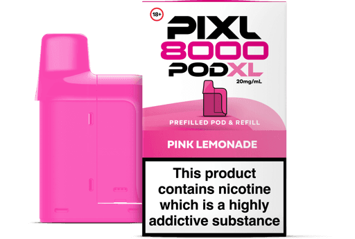 PIXL 8000 Prefilled Replacement Pods Pink Lemonade