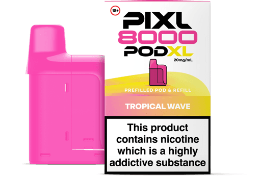 PIXL 8000 Prefilled Replacement Pods Tropical Wave