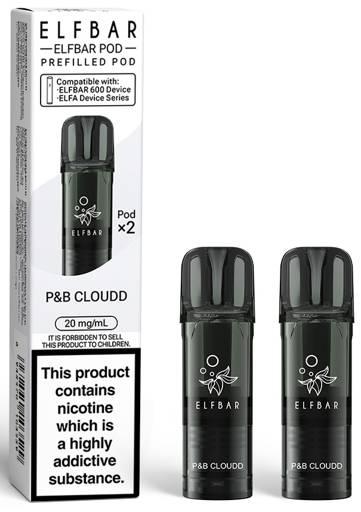 Elf Bar 600 Prefilled Pods P&B Cloudd