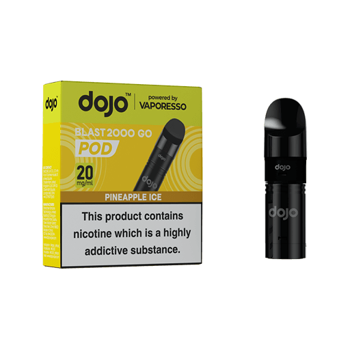Vaporesso Dojo Blast 2000 Go Prefilled Pods Pineapple Ice