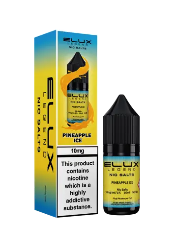 Elux Legend Nic Salt E-liquid Pineapple Ice 10mg