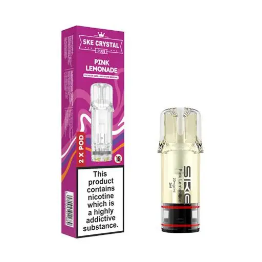 SKE Crystal Plus Prefilled Vape Pods Pink Lemonade