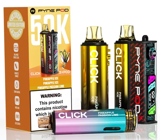 Pyne Pod Click 50K Prefilled Pod Kit Pineapple Edition