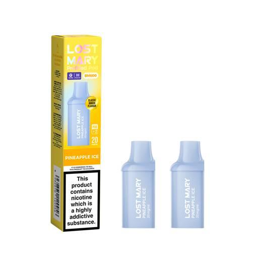 Lost Mary BM600 Prefilled Vape Pods Pineapple Ice