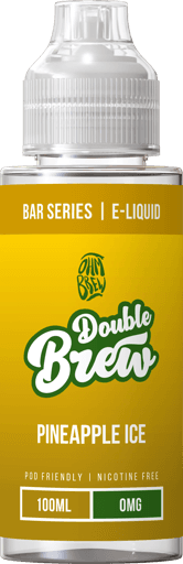 Ohm Brew Double Brew Bar Series Shortfills Pineapple Ice