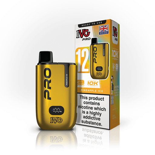 IVG Pro 12 Prefilled Pod Vape Kit Pineapple Ice