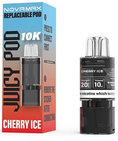 Juicy Pod Novamax 10K Prefilled Pods Cherry Ice