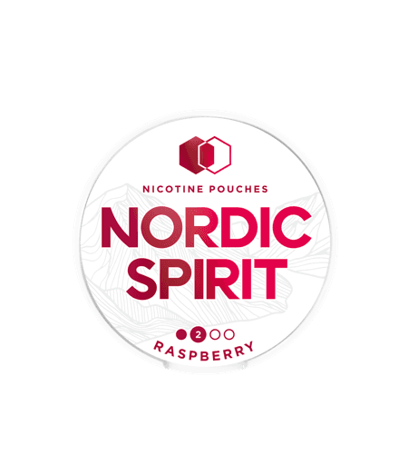Nordic Spirit Nicotine Pouches Raspberry 6mg