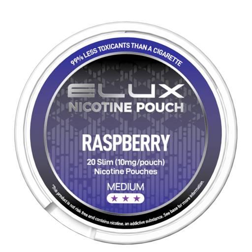 Elux Nicotine Pouches Raspberry 10mg