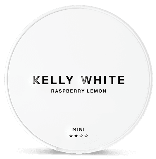 Kelly White Nicotine Pouches Raspberry Lemon Mini (2 Dots)