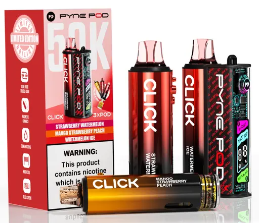 Pyne Pod Click 50K Prefilled Pod Kit Red Edition